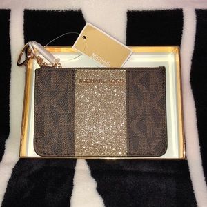 Michael Kors small coin pouch with Id.